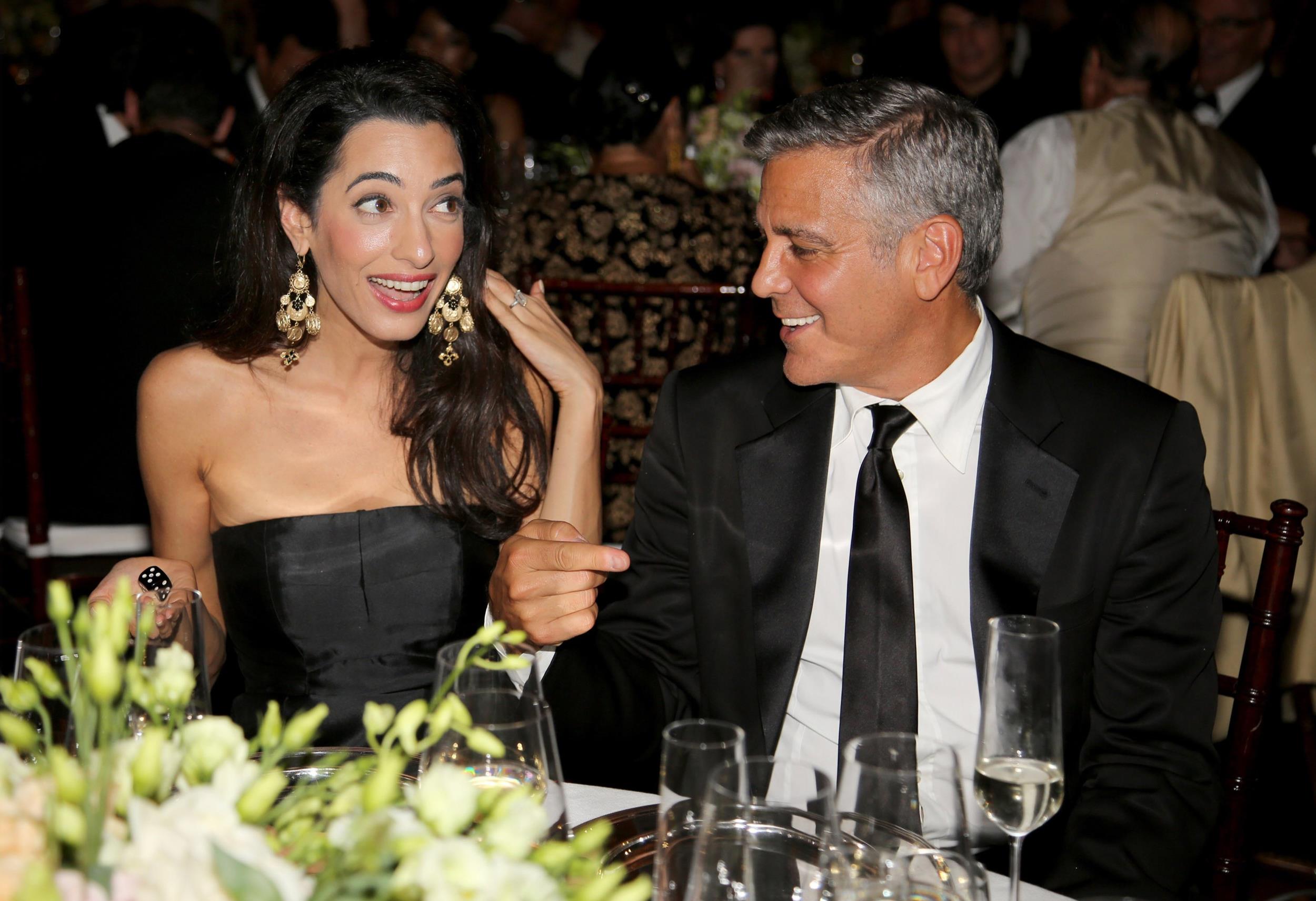 Photo:  Amal Alamuddin and George Clooney 02